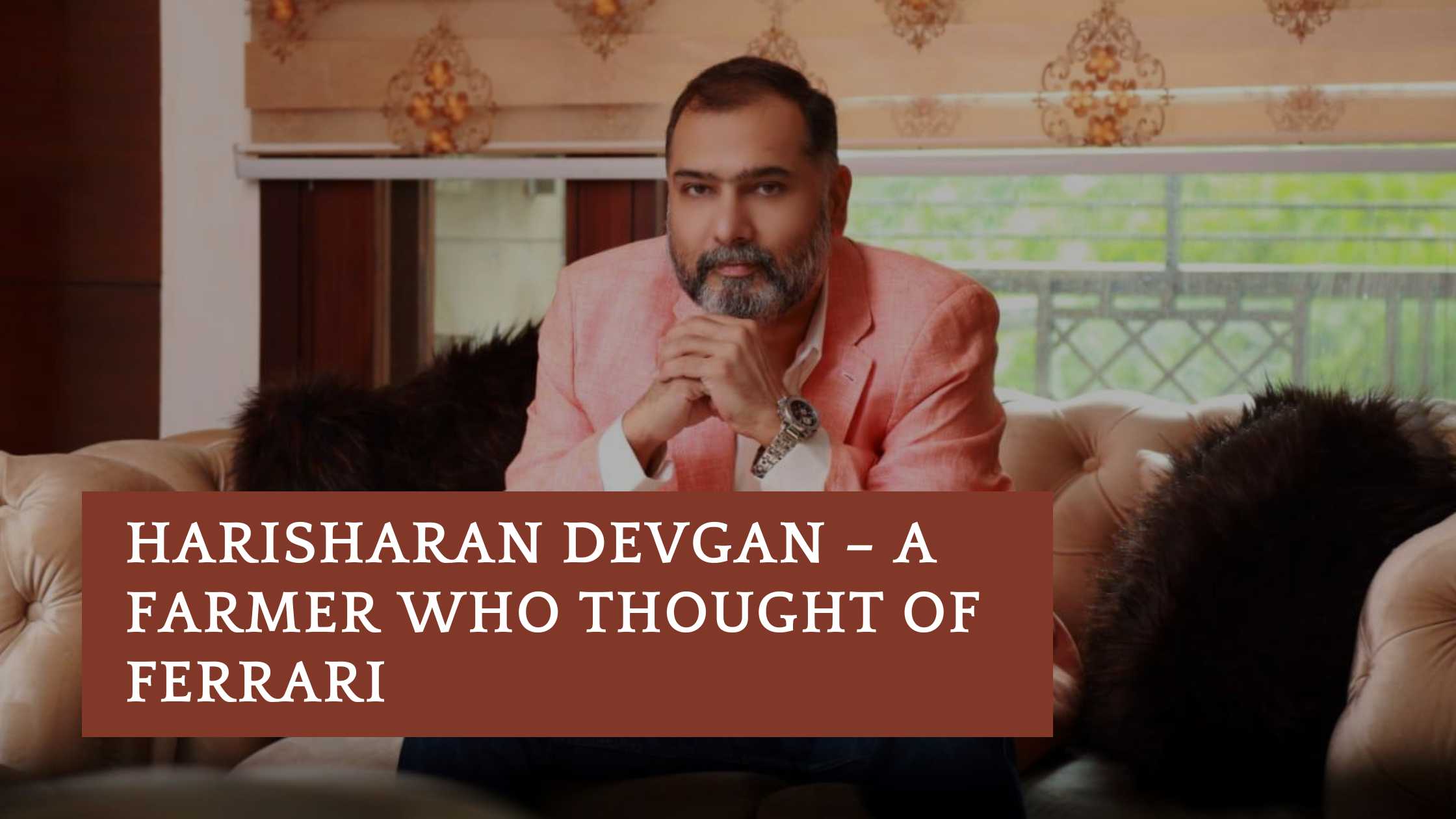 harisharan devgan Indian Farmer