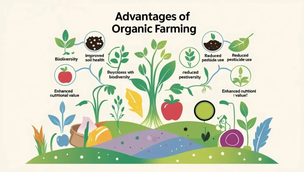advantages of organic farming