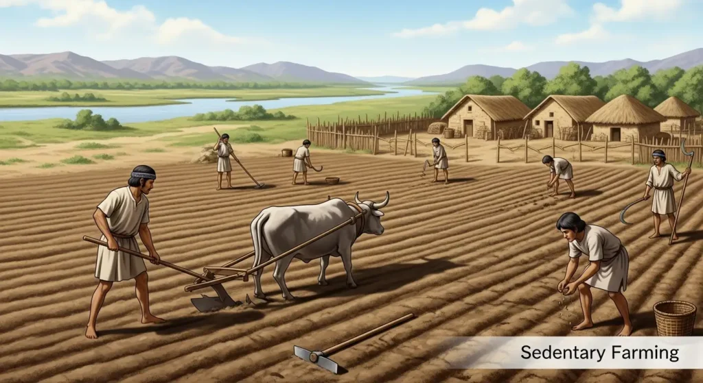 Sedentary Farming
