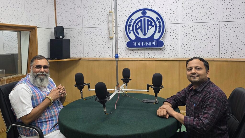 Harisharan Devgan at Akashwani Bhawan