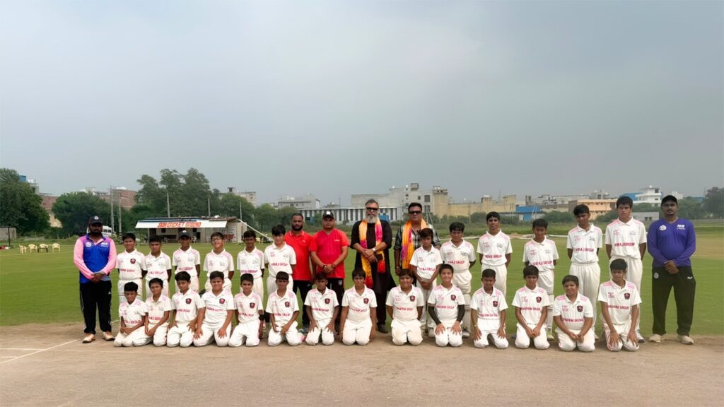 Harisharan Devgan at RKB Cricket Academy